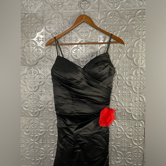 Bill Levkoff 90s Vintage Designer Strapless Sweetheart Party Cocktail Mini Dress - Picture 2 of 5